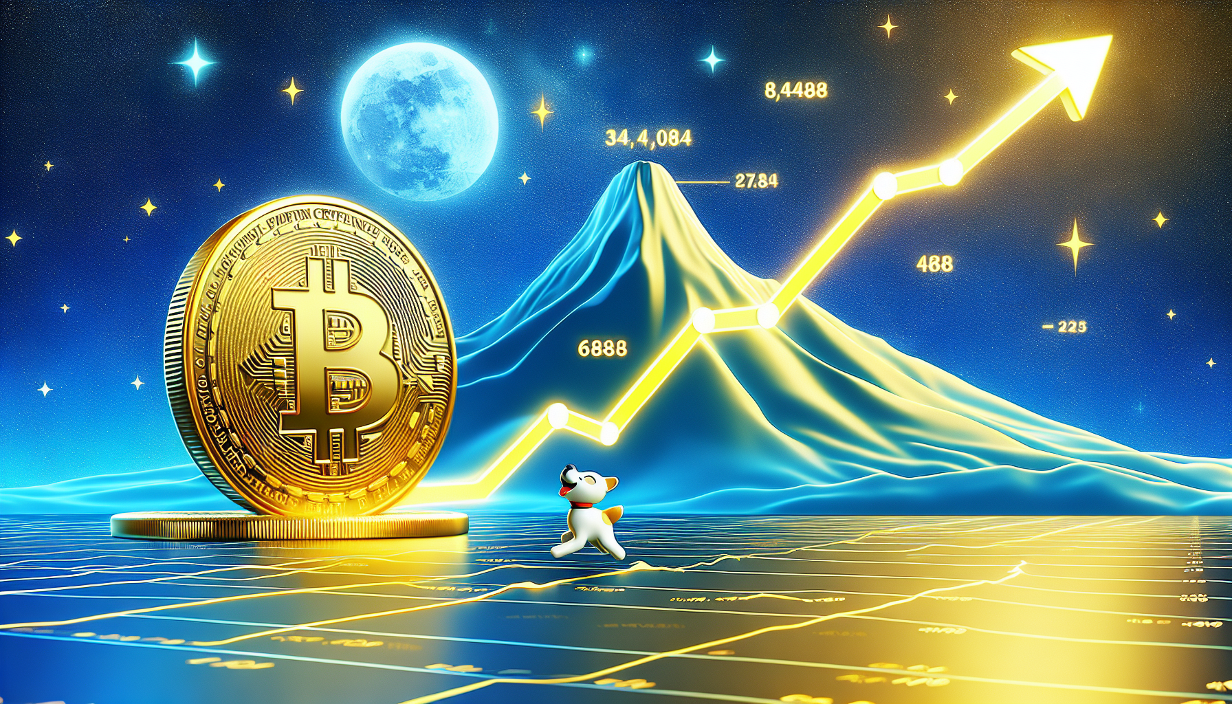 Dogecoin’s Surge Towards the 4484 Resistance Level Insights and Implications