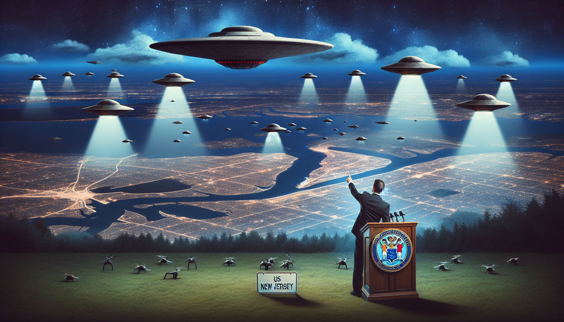 Unmanned Aerial Mystery Congressman Claims Drones Over New Jersey Linked to Iranian Mothership
