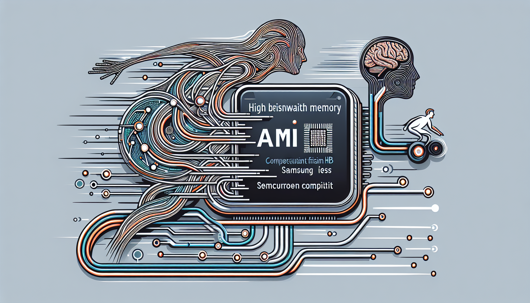 삼성전자의 HBM 투자로 AI 반도체 패권 경쟁 가속화